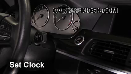 2011 BMW 535i 3.0L 6 Cyl. Turbo Clock Set Clock